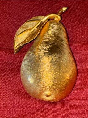 Vintage BSK Pear-Shaped Brooch Pin
